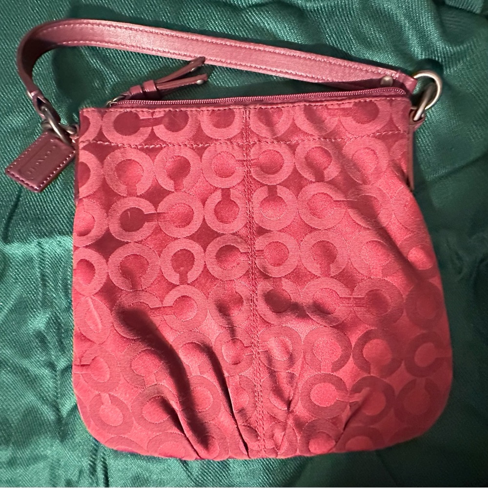 Coach cross body purse- condition.